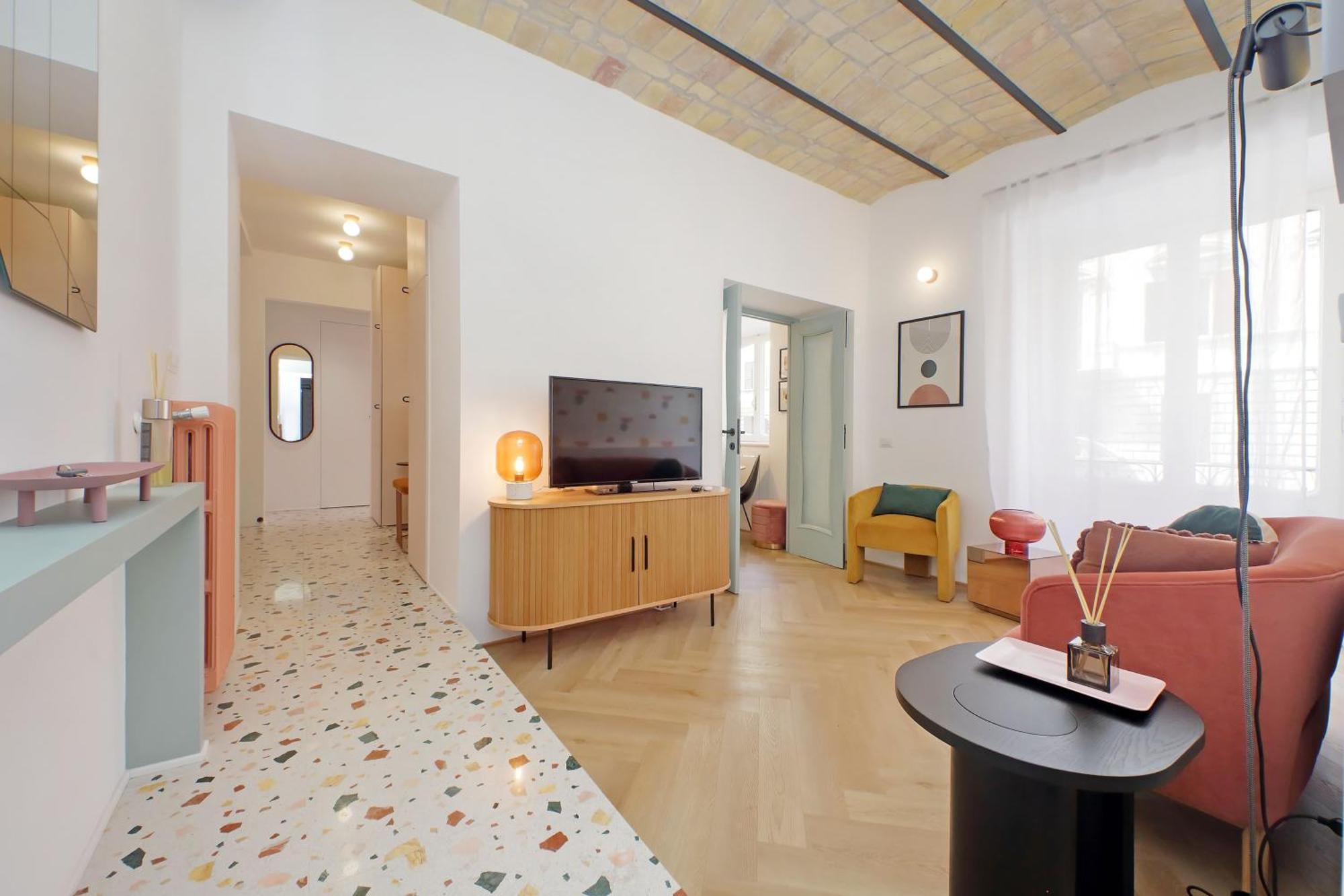 Ych-Colorful And Classy Apartment Near Fori Imperiali Roma Ngoại thất bức ảnh